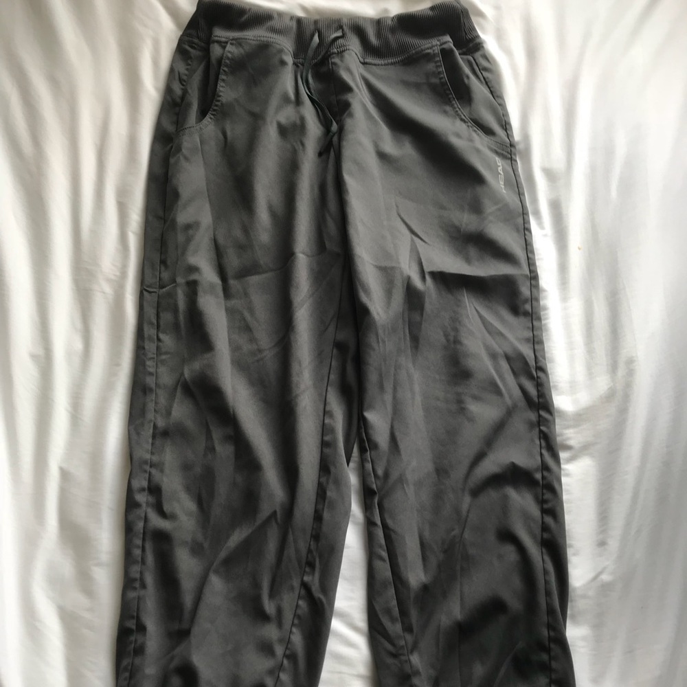head cropped sweatpants, grey, x-small